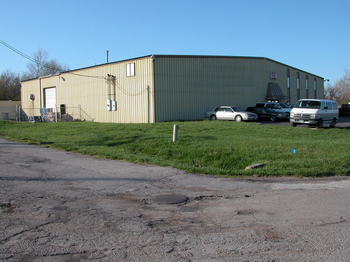 Light industrial metal building